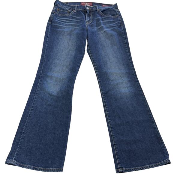Lucky Brand Jeans Womens 8/29 Blue Sweet N Low Low Rise Bootcut Stretch Denim - Picture 1 of 7